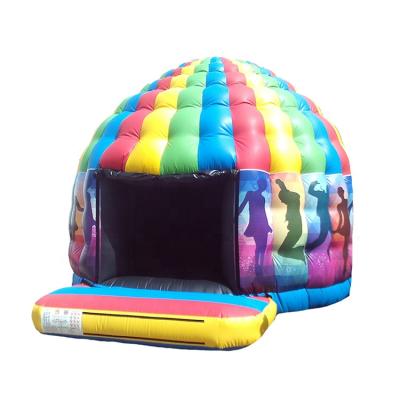 China 0.55mm PVC Bouncer Bouncer Dome Disco Castle Inflatable Bounce House Inflatable Jumping Castle for sale