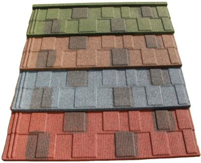 China Metal Roof Tile Sheets Import Building Lightweight Materials Stone Coated Steel Roofing Tile for sale