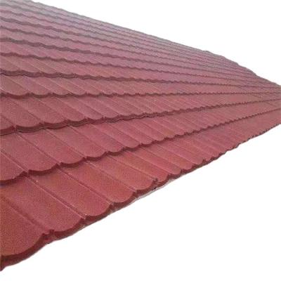 China Multifunctional color stone coated metal tiles Black roofing shingles roof tile made in China for sale