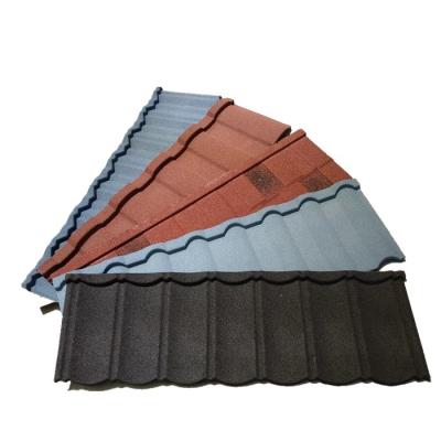 Китай Building classic stype hot sale stone coated color metal roof tile in nigeria продается