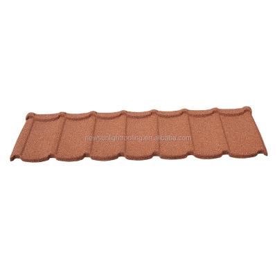 China Sand Coated Steel Roofing Villa Steel roofing Sheet Metal Roof Te koop