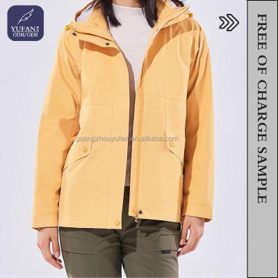 China Factory Price Breathable Women Sports Jacket High Quality Fleece Striping Professional Waterproof Winter Increasing Jacket for sale