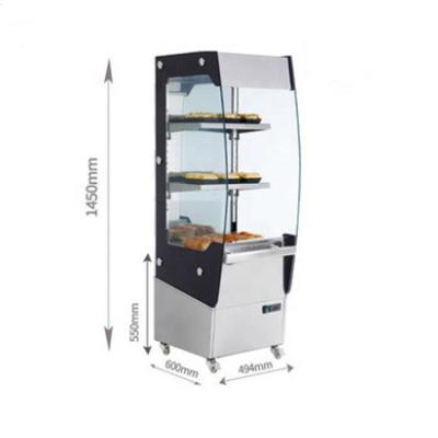 China Single-temp Open Air Cooler Grab & Go Heater Cooler Display for sale