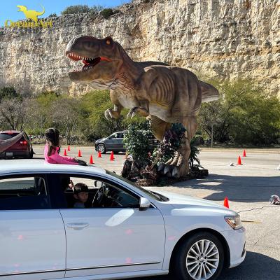 China Museum Simulation Robotic Outdoor Playground Life Size Animatronic Dinosaur for sale