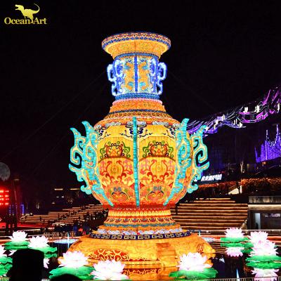 China New Year Lantern Artistic Chinese Lantern Festival Supplier Outdoor Exhibition for sale