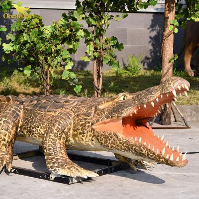 China In China Exhibition high simulation crocodile robotic crocodile model for sale