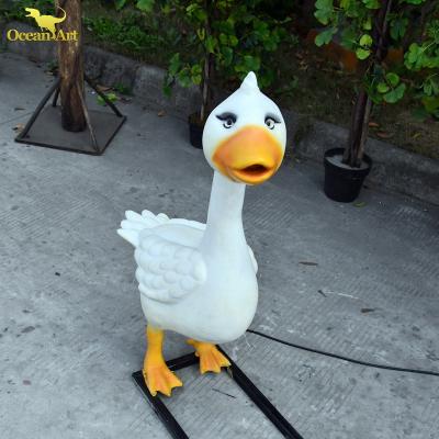 China Life Size Animatronic Model Goose Of Animal Exhibition Display Products For Sale for sale