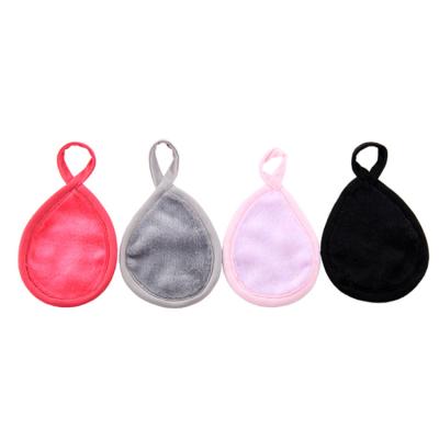 China Customized Super Soft QUICK DRY Washable Reusable Microfiber Makeup Remover Facial Pads for sale