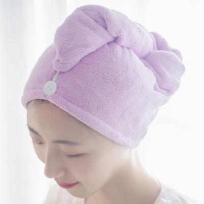 China Factory Price Microfiber Drying Towel Turban Towels Compressed Wrap Terry Cloth for sale