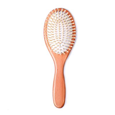 China Salon Hair Make Household Hair Brush Massage Anti-static Hairdressing Brush Natural Bamboo Comb for sale