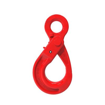 China Shenli Eye Selflock Hook Selflock G80 Upgraded Eye Rigging Lifting Hook /hook/eye and hook selflock for sale