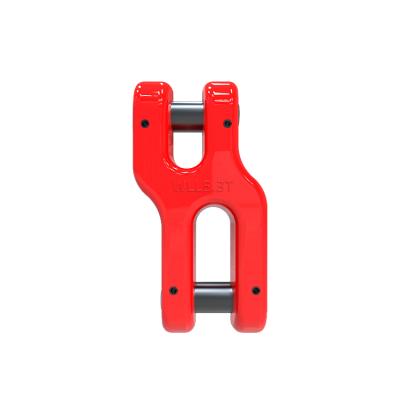 China Alloy Steel H Chain Special Link Connector G80 Connecting Rod /5t Lifting Chain Connect Link for sale