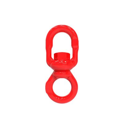 China Forged Chain Swivel G80 Alloy Steel Eye Swivel With Round And Oval Eye Swivel Ring for sale