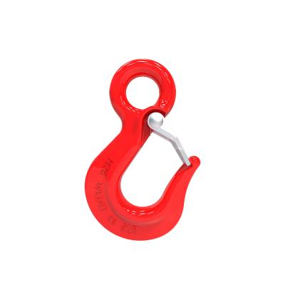 China DIN7541 Heavy Industry Hook For Crane Lifting / Casting Hook With Safety Lock for sale