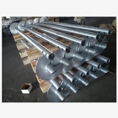 China Construction Propeller Mooring Helical Pile Supply for sale