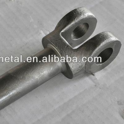 China Auto Part / Construction Machinery Parts Forged Part Clevis Fork Rod for sale