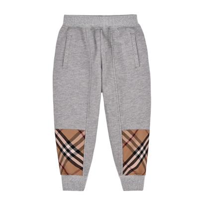 China Spring 2022 new children's clothing CIA cotton plaid pants casual pants spring and casual sweatpants for sale