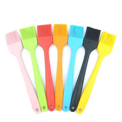 China Durable High Temperature Resistant Pastry Baking Food Grill Tool BBQ Brushes Basting BBQ Cooking Silicon Oil Brush for sale