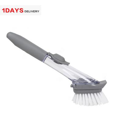 China Magic Cleaning Brushes Mini Clean Up Eco Viable Kitchen Soft White Silicone Brush Pot for sale