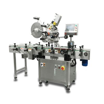 China Automatic Square Food Round Bottle Beer Bottle Labeling Machine for sale