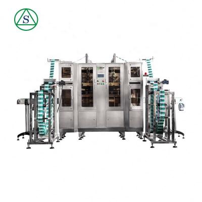 China Automatic Food Shrink Sleeve Applicator Spray Can Shrink To Sleeve Labeling Machine for sale