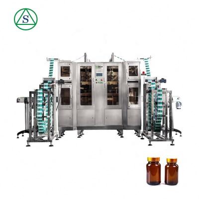 China High Speed ​​Food Medicine Lndustry Double Headed Sleeve Wrap Label Applicator for sale