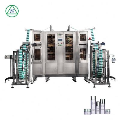 China High Speed ​​Double Heads Bottle Steamer Neck Shrink Sleeve Lndustry Food Cosmetic Labeling Machine for sale