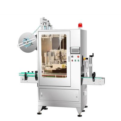 China Plastic Food Yogurt Cup PP PS Yogurt Cup Shrink Sleeve Labeling Machine Shrink Sleeve Label Applicator Machine for sale