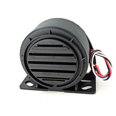 China Iron 12V 24V Iron Truck Car Forklift Reverse Backup Warning Turn Alarm Horn 3 Left Wire for sale