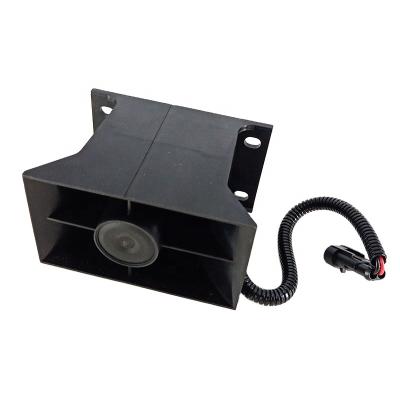 China Plastic Emergency Alarm 12V-48V Alarm Siren Horn Truck Caravan Car Mount Reverse Beeper for sale