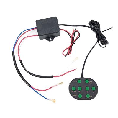 China Plastic Sound Controller Motorcycle Snail Horn Controller 12V 24V 8 Telolet Auto Horn for sale