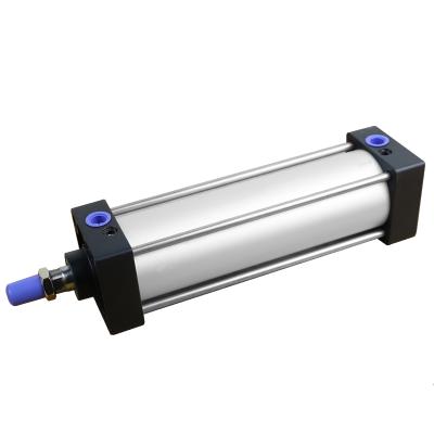 China Customizable Hotels SC40 SC50 SC63 1100 To 2000 Double Bore Acting Standard Double Stroke Pneumatic Cylinder for sale