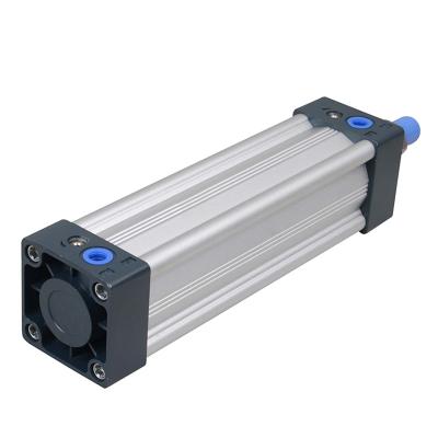 China Factory SU32 Series Aluminum Double Action Bore 32mm Stroke 25-1000mm Standard Piton Piton Type Double Air Cylinder for sale