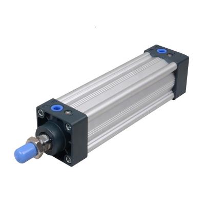 China SU63 Series Aluminum Factory Series Bore 63mm Stroke 25-1000mm Standard Piton Double Action Piton Type Air Pneumatic Cylinder for sale