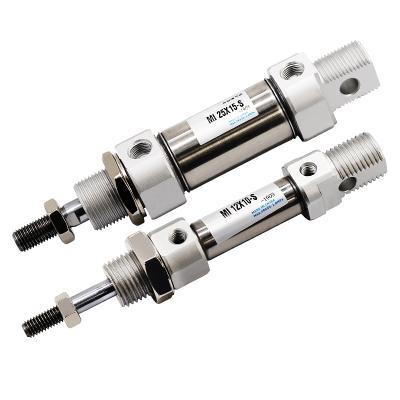 China food & Beverage Plant Stainless Steel MI Series MI10 Mini Pneumatic Cylinder for sale