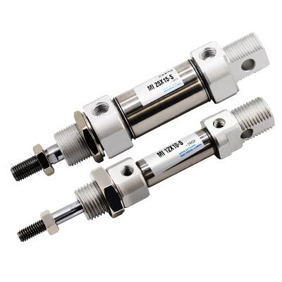 China food & Beverage Factory MI20 MI Series Standard Stainless Steel Air Cylinder Mini Pneumatic Cylinder for sale