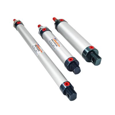 China Factory MAL Series MAL16 20 Stroke 25 25 32 40mm to 500mm Mini Small Aluminum Alloy Double Air Acting Pneumatic Cylinder for sale