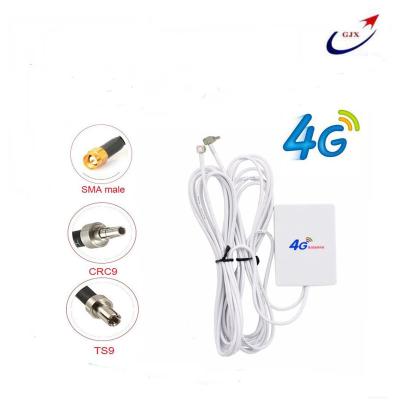 China Low Price 4G 12dbi 2X TS9 mimo antenna ABS panel antenna  For 4G HUAWEI ZTE USB modem for sale