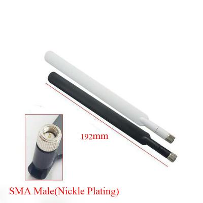 China Dipole Antenna 5dBi 4G LTE Rubber Duck Antenna with SMA Male Plug  for CEP Router Access Point Wireless Rang Extender for sale