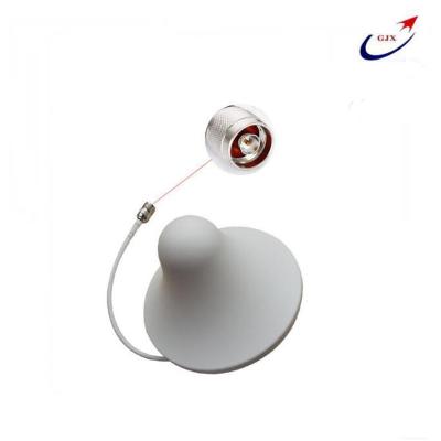 China N Male 10KM White ABS Hign Gain Mimo Omnidirectional Ceiling Antenna 5 Dbi 2.4G Long Range Outdoor 4G for sale