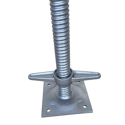 China Industrial Professional Manufacturing Hot Sales Scaffolding Jack Base Hollow Type Screw Jack for sale