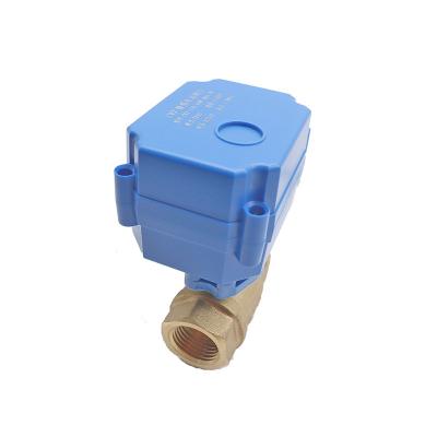 China General Most Durable CWX-15Q 1.5NM Low Power DC 12V Electric Mini Water Actuator Motorized Ball Valve for sale