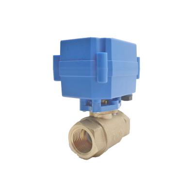 China General 2NM Torque IP65 Protection Class 3way Valve Motor With UPVC Valve Body for sale