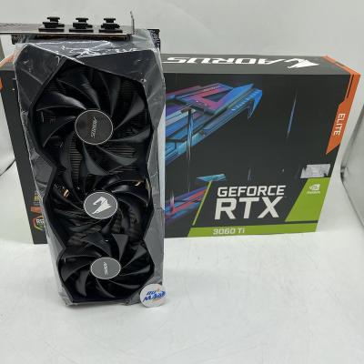 China GIGAOCTET Amd Radeon Gpu Geforce Rtx 3060 Ti 8G Lhr 1665mhz Gddr6 Gaming Computer Graphics Card Desktop Video Card for sale