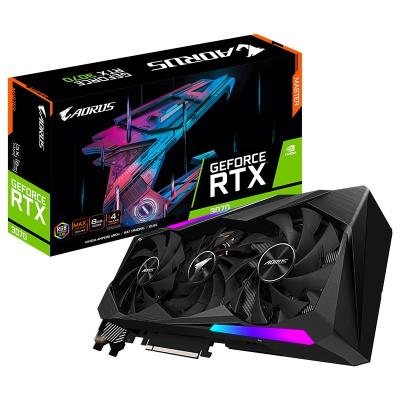 China Desktop GIGAOCET AORUS RTX3070/3080/3090 VGA AMD GAMING/EAGLE/VISION/OC 8gb Graphics Cards For PC Gaming Geforce GPU for sale