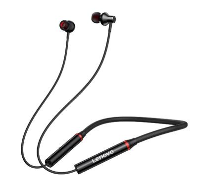 China Original Lenovo He05 In-ear Neck Earbuds Design Neckband Earphone Waterproof High Fidelity Magnetic Earphone for sale