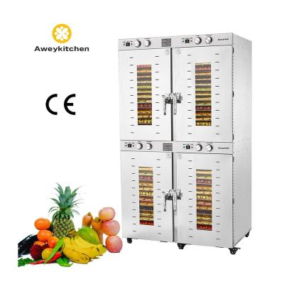 China Commercial Automatic Fruit Processing Machine CE Snack Food Dryer 88 trays Dehydration commercial Dehydrator for sale