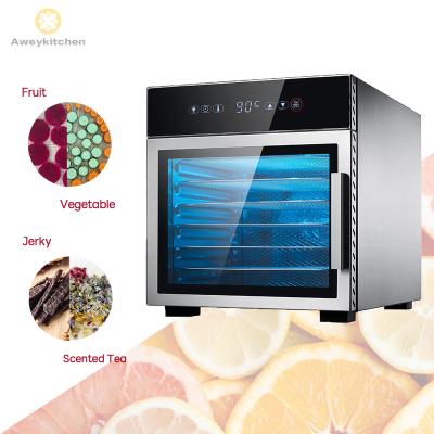 China Household Compact small scale food dehydrator drying machine 6 trays mango apple dehydrator for sale