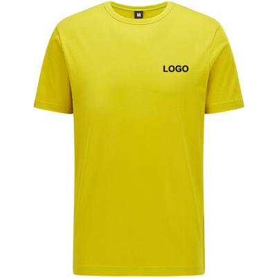 China Wholesale Logo Manufacturer Fit Blank Anti-Wrinkle Mens Designer 100% Cotton Custom Printing Simple T-shirts Mens T-shirts for sale