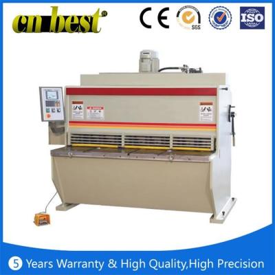 China hydraulic plate shearing machine price for sale